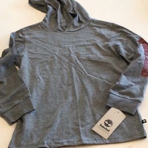 Timberland gray long sleeves hoodie